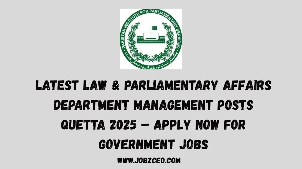 Law & Parliamentary Affairs Department Management